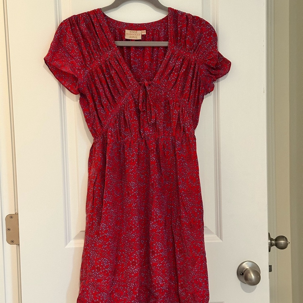 Rungolee Red Floral Camden Dress